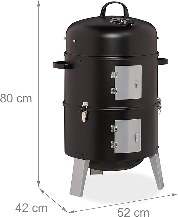 Fumoir 3 en 1 Dimensions