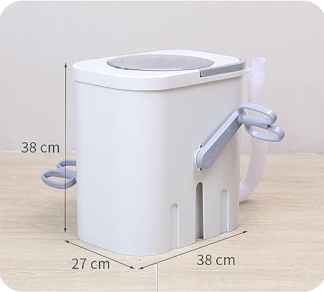 Mini machine à laver à manivelle, laveuse rotative à pédale Dimensions 