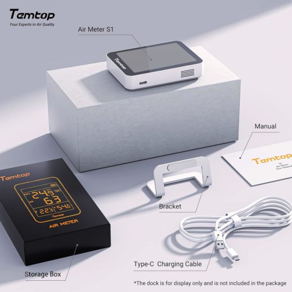 Moniteur de température et d'humidité de l'air TEMTOP Parts